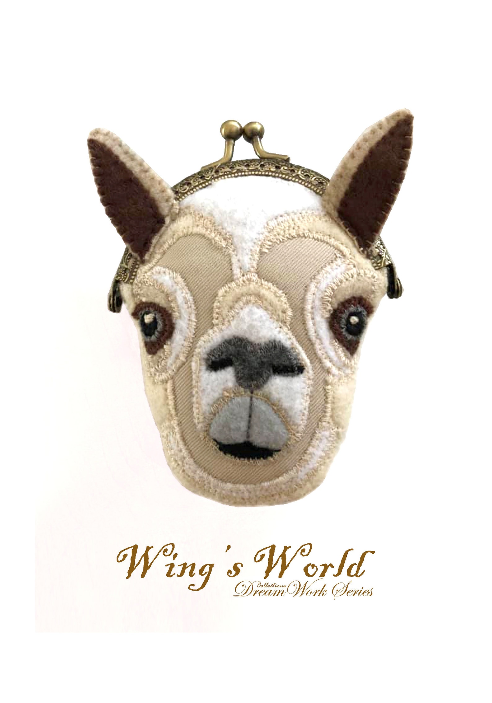 Llama Purse Llama Coin Purse Purse Felt Lama Metal Frame Etsy