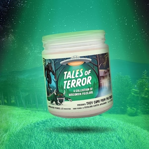 They Came from the Skies Soy Wax Candle Melt Moss Bergamont Ozone Alien UFO Cryptid Extraterrestrial Flying Saucer Folklore Wisconsin Made