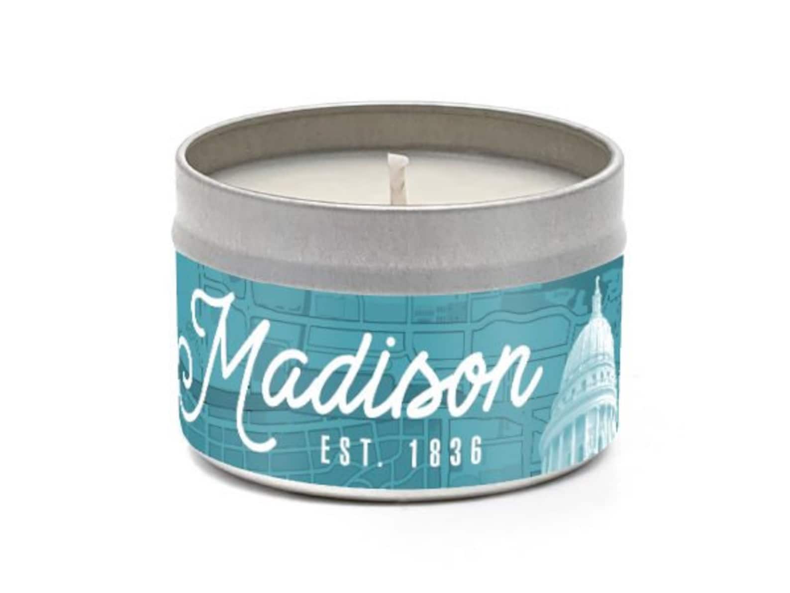 Madison WI Soy Candle Madison WI Candle Madison Wisconsin Etsy