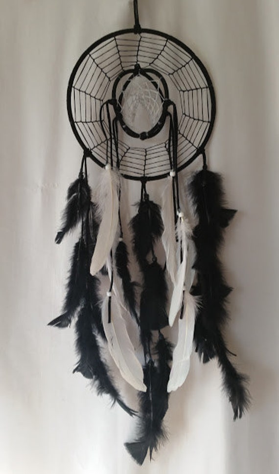 4/" Red Double Dream Catcher