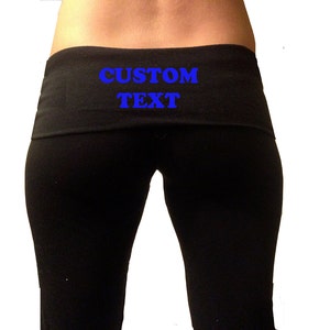Sweatpants with words hotsell on the back