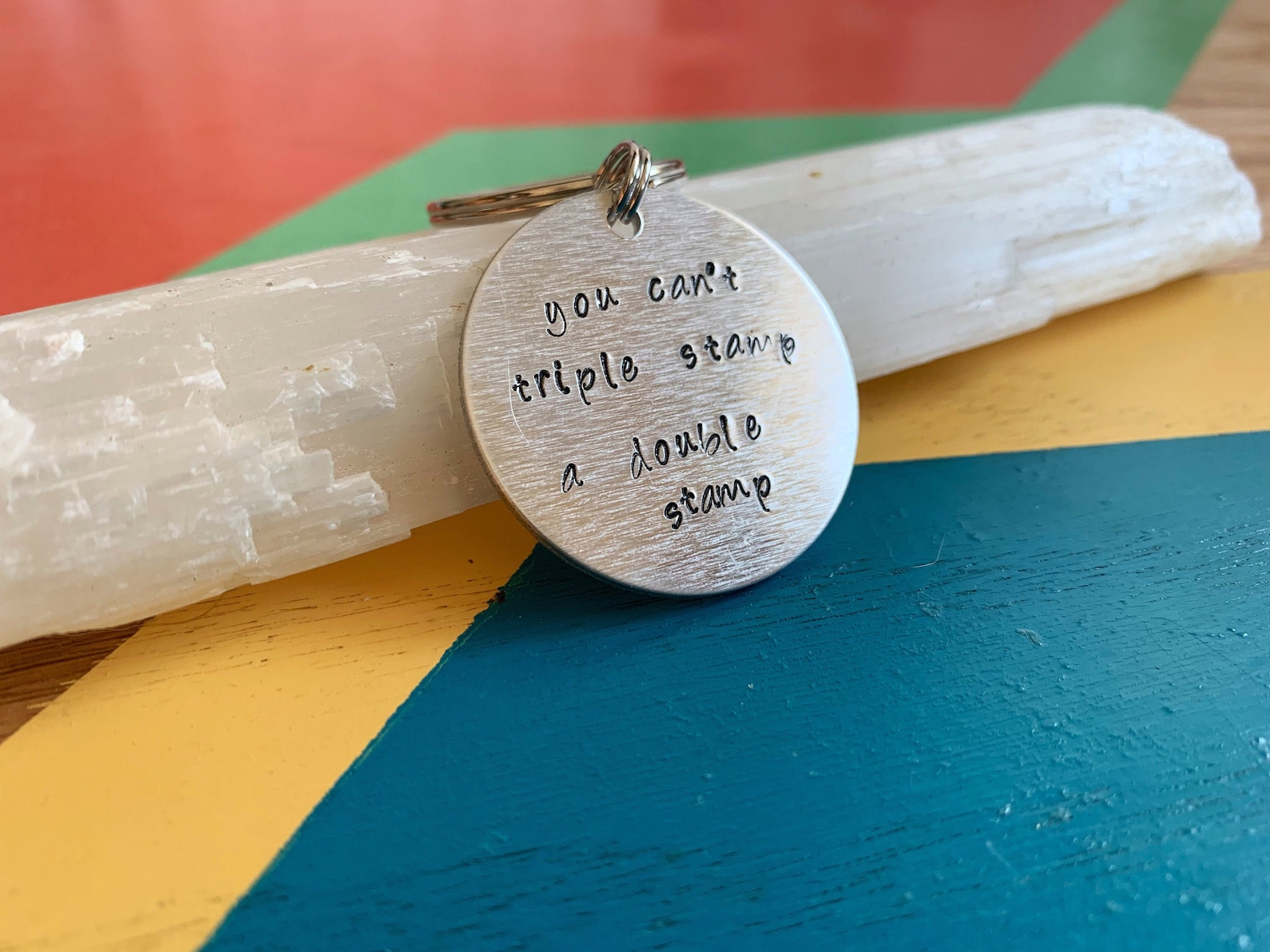 You Can't Triple Stamp a Double Stamp Hand Stamped Etsy