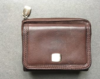 Vintage ROLFS Genuine Leather Brown Wallet