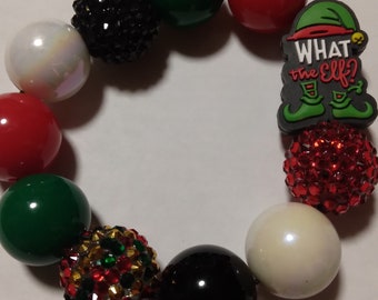 What the Elf Christmas bracelet