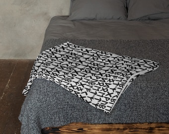 NORSE RUNES Hygge Throw Blanket