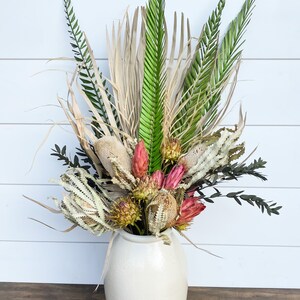 Large Tropical Boho Dried Flower Arrangement
