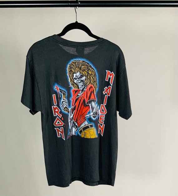 Iron Maiden, Original Vintage T-Shirt, Large - image 2