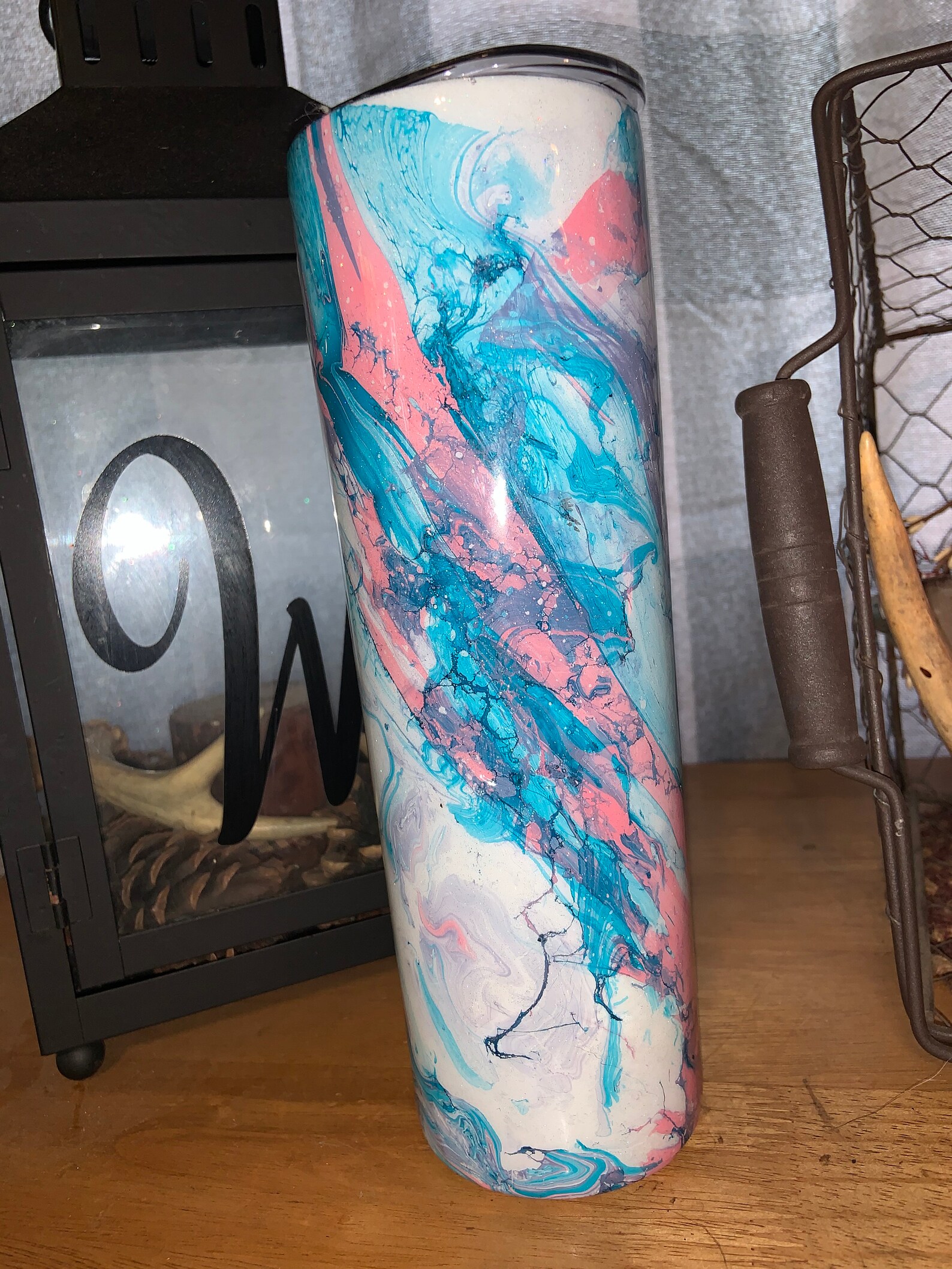 Hydro Dip Tumbler Paint Dip Marble Etsy