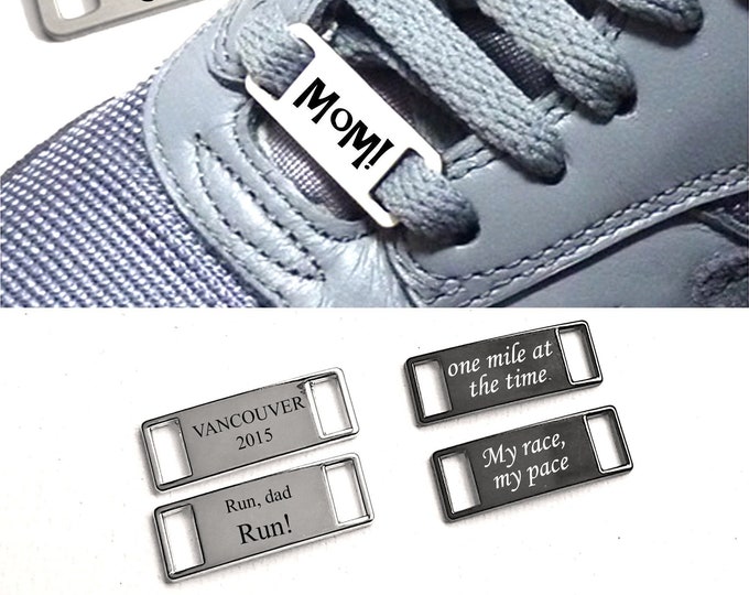 Custom shoe tag for trainers, Personalized sports gifts for men and women, Marathon Runner inspirational tags for shoes, Christmas gifts