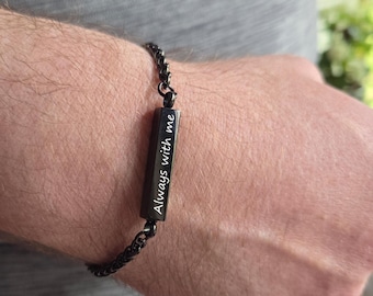 Personalisierte Urne Armband für Einäscherung Urne, Urne Schmuck, Erinnerungsschmuck für Urne, Urne Schmuck, Erinnerungsschmuck für Urne.