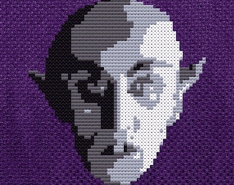 Nosferatu Cross-Stitch Pattern - Instant Download PDF