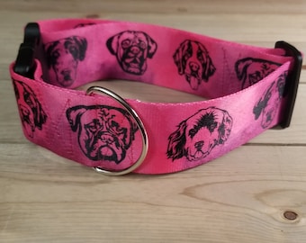 2" & 1.5" Giant Breed Dog Collar or Martingale 15"-27" , Huge Dog, Designer, Bullmastiff, Great Dane, Newfie, St Bernard, English Mastiff