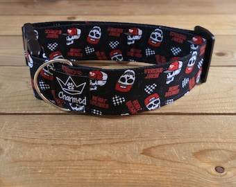 14"-28" Valentine's Day Collar 2" Width, Small, Medium, Large, XL, Holiday Collar, Love, Hearts, Woof You