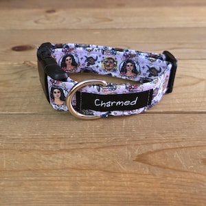 PETITE 9"-16" Dog Collar 1" Width, Pet Collar, Small, Fun Dog Collar, Labyrinth Dog Collar, Cartoon, Throwback, Buckle Dog Collar
