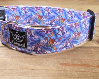 14"-28" Dog Collar 2" Width, Pet Collar, XL, Large, Medium Collar, Cartoon Dog Collar, Tops, Zoo, Judy Hopps