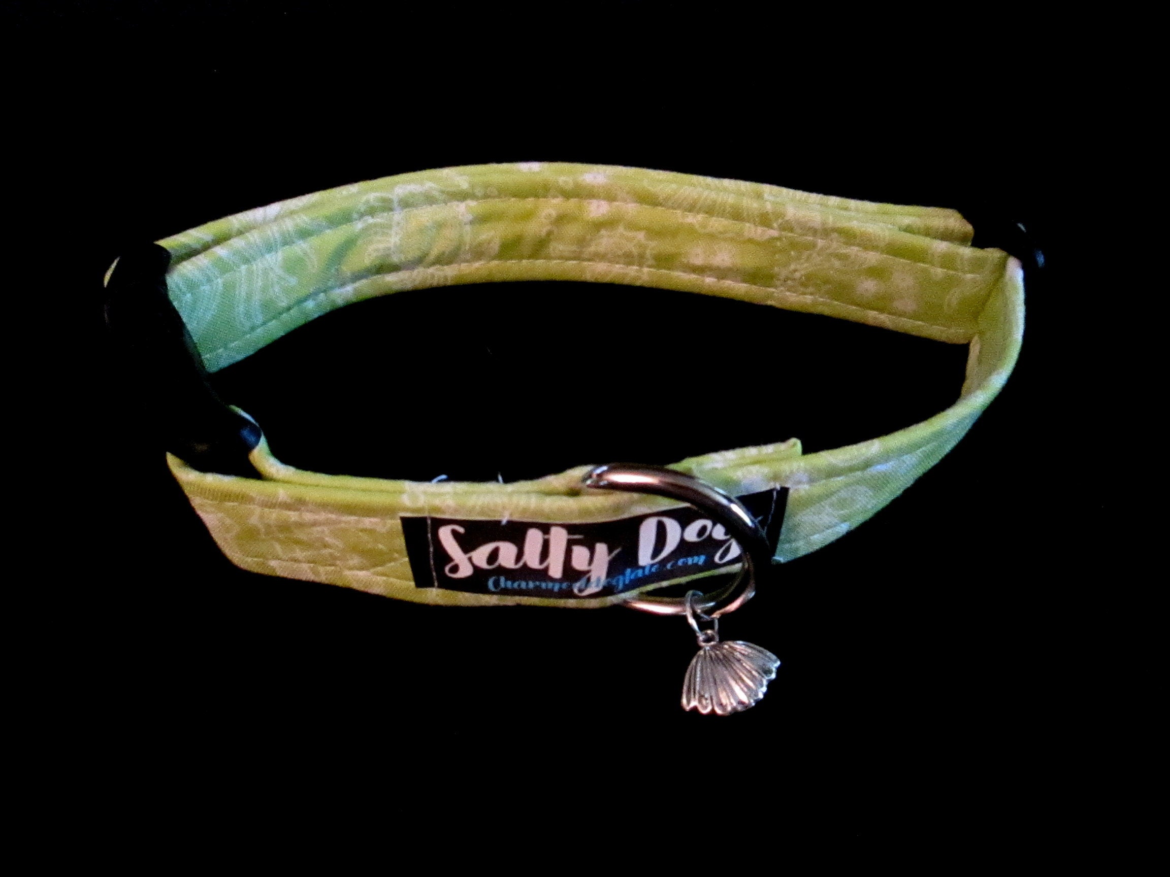 1323 Salty Dog Collar 1 width, Fun Pet Collar, Fabric Collar, Pet