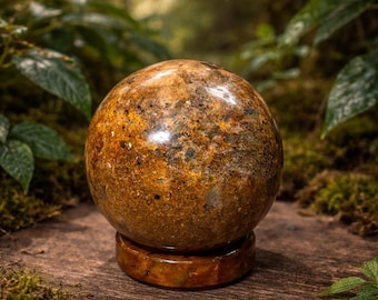 Pietersite Sphere, 1lb 5oz, 75mm, Golden Healer Sphere Stand Included