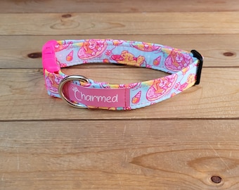 11"-21" Dog Collar 1" Width, Pet Collar, Medium, Large, XL, Big Dog Collar, Floatie Dog, Summer Dog Collar