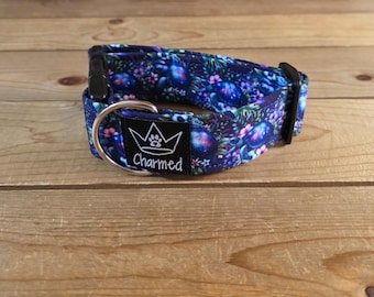 PETITE 11"-18" Dog Collar 1.5" Width, Pet Collar, Small, Turtle Dog Collar, Ocean Collar, Buckle Dog Collar, Summer Collar, Turtle