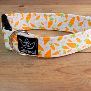 13"-26" Easter Dog Collar 1.5" Width, Pet Collar, Medium, Large Collar, XL, Easter, Spring Collar, Holiday Dog Collar, Side Release Buckle