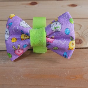 MINI Dog Bowtie for All Collars & Harness, Pet Neckwear, Dog Accessory, One of a Kind, Proper Pooch, Bowtie, Collar Accessory, One Size
