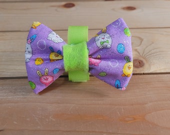 MINI Dog Bowtie for All Collars & Harness, Pet Neckwear, Dog Accessory, One of a Kind, Proper Pooch, Bowtie, Collar Accessory, One Size