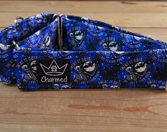 15"-28" Swear Martingale Collar 2" Width, Medium, Large, XL, Explicit, Naughty Collar, Funny, Explicit, There It Goes My Last Flying Fuck