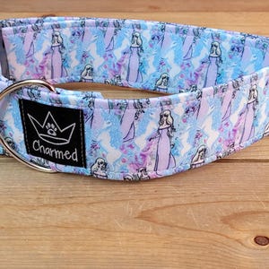 14"-28" Dog Collar 2" Width, Pet Collar, Medium, Large, Big Dog Collar, The Last Unicorn, Cult Classic, Unicorn