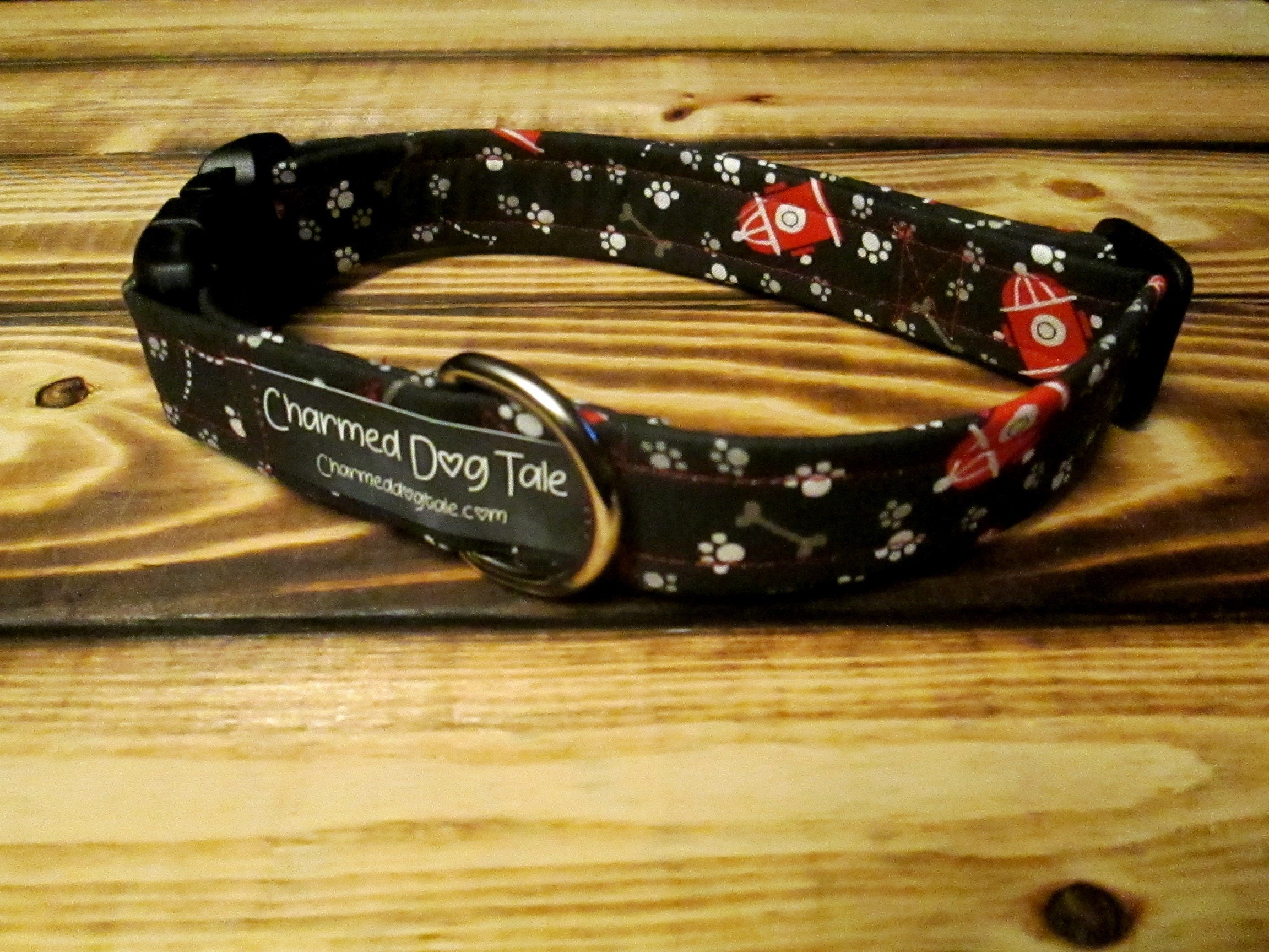 1325 Pee Break Dog Collar 1 Width, Pet Accessory, Fabric Collar, Pet