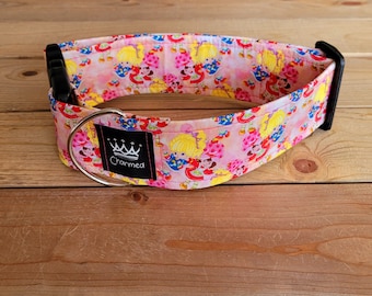 14"-28" 80's Throwback Dog Collar 2" Width, Pet Collar, Small, Medium, Large, XL, 80's Dog, Cartoons Collar, Limited Edition