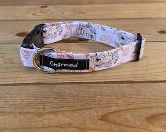 11"-21" Easter Dog Collar 1" Width, Pet Collar, Large, Medium, Small Dog Collar, Holiday Collar, Easter, Bunny, Jelly Beans