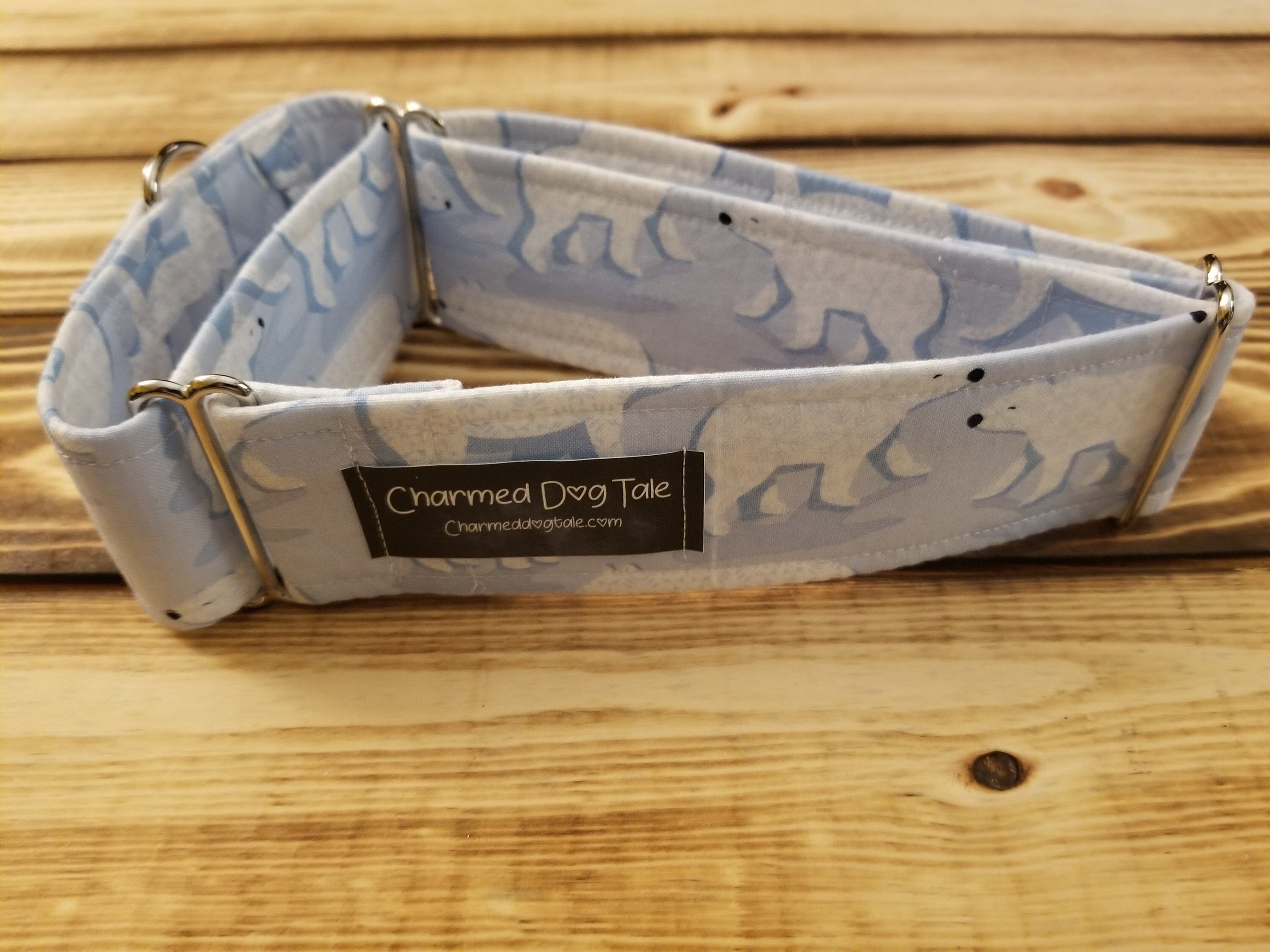 1629 Polar Plunge Martingale Collar 2 Width, Pet Accessory, Fabric