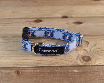 9"-18" Dog Collar 3/4" Width, Pet Collar, Small Dog Collar, Medium, Squirrel Dog Collar, Squirrel Patrol