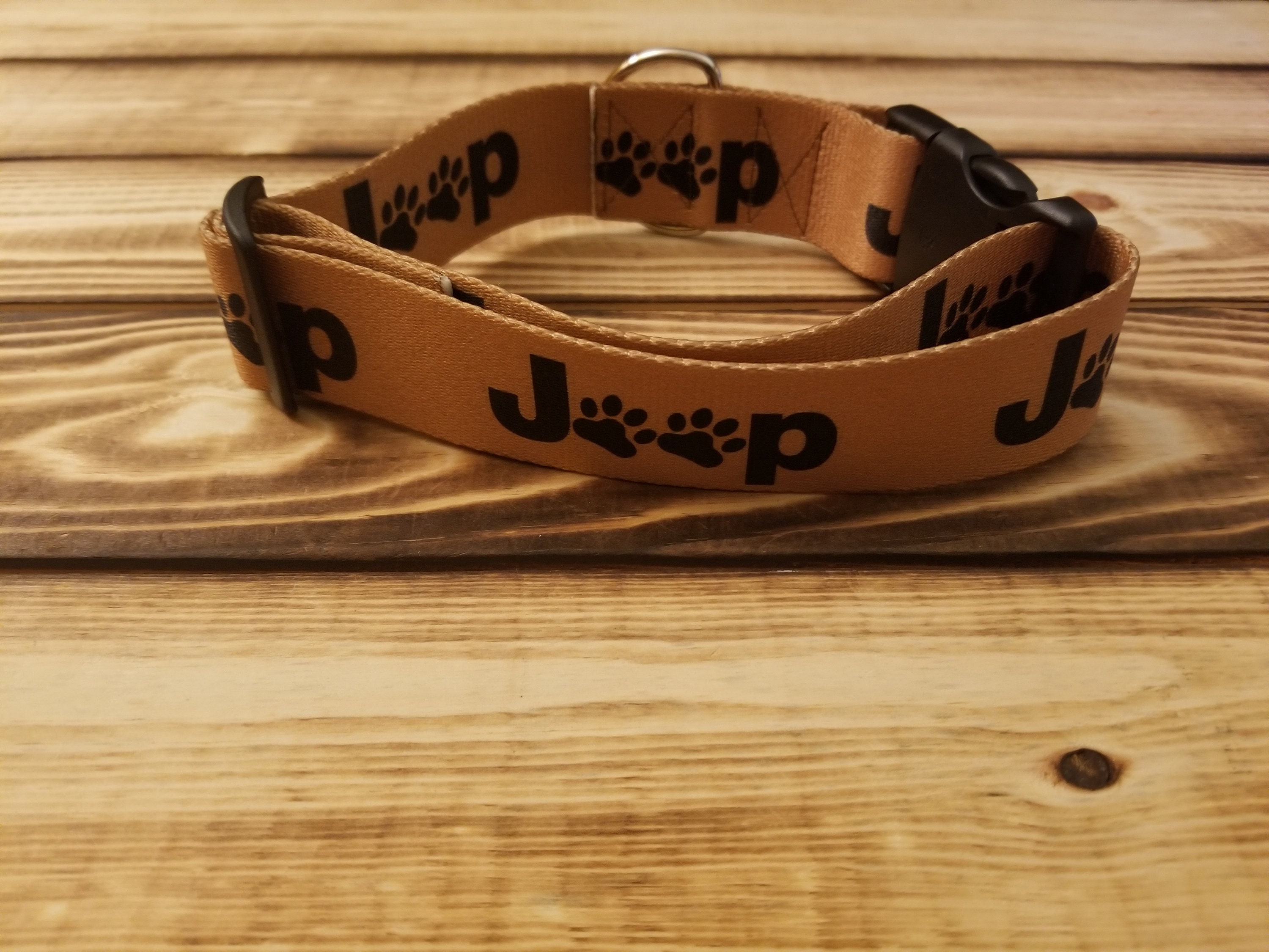 1427 Jeep Dog Collar or Martingale 1.5 Width, Designer Collar, One of