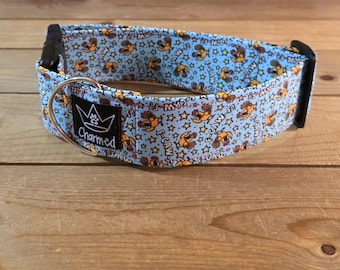 14"-28" Swear Dog Collar 2" Width, Small, Medium, Large, XL, F-Caw-F Dog Collar, Naughty Dog Collar, Explicit, Funny Dog Collar