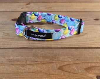 11"-21" Easter Dog Collar 1" Width, Pet Collar, Large, Medium, Small Dog Collar, Holiday Collar, Easter, Bunny, Jelly Beans