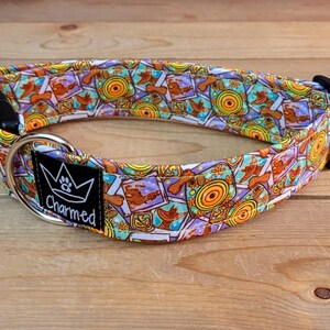 13"-26" Dog Collar 1.5" Width, Pet Collar, Medium, Large, XL, Big Dog Collar, Scooby, Cartoon Dog, Summer, Polaroid