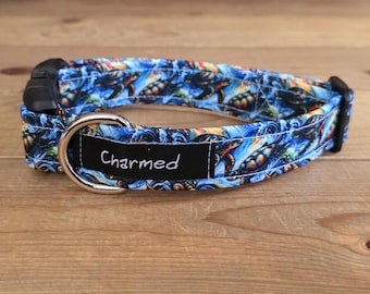 11"-22" Dog Collar 1" Width, Pet Collar, Small, Medium, Large Collar, Summer Collar, Turtle, Ocean Dog Collar, Buckle Collar, Sea Turtle