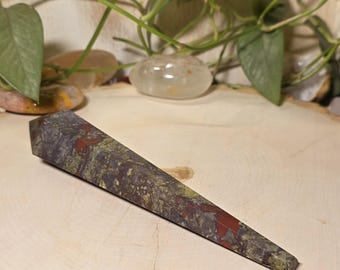 Dragons Blood Wand, 5.35oz, 6-1/2"" Tall. Beautiful Wand, Home Decor, Reiki, Healing, Dragon