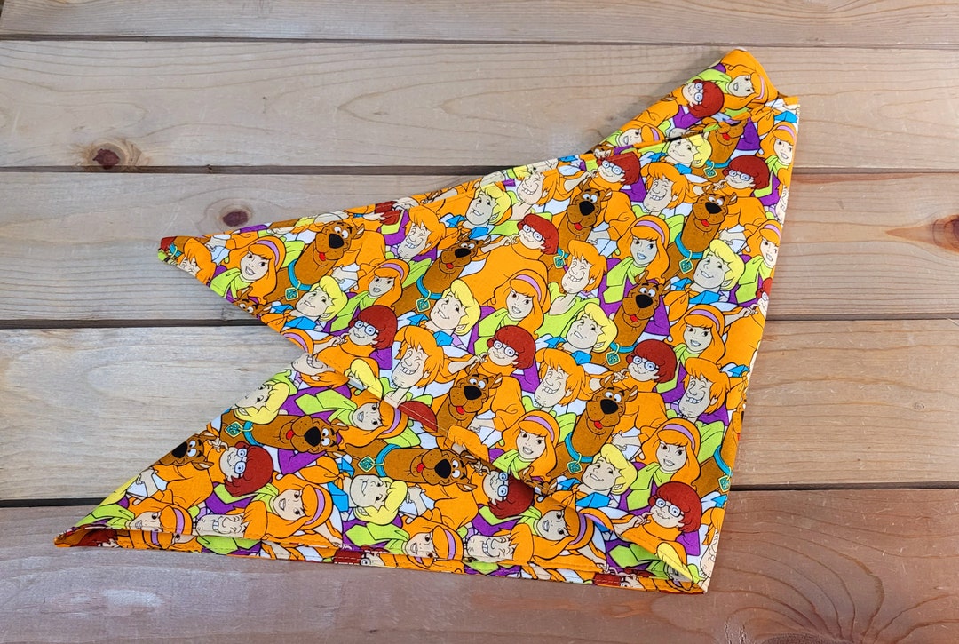 XL Scooby Dog Bandana 34 Bandana Scooby Doo Tie on Etsy