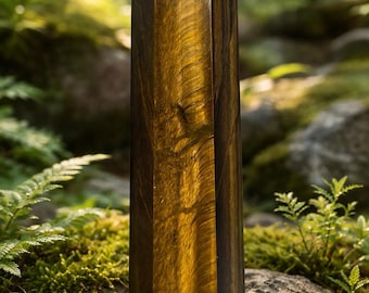 Small Tiger Eye Tower, 1.10oz  2-1/2" Tall, Beautiful Tower, Small