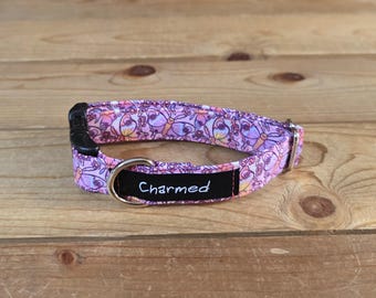 9"-18" Dog Collar 3/4" Width, Pet Collar, Small Dog Collar, Medium, Butterfly Dog Collar, Summer