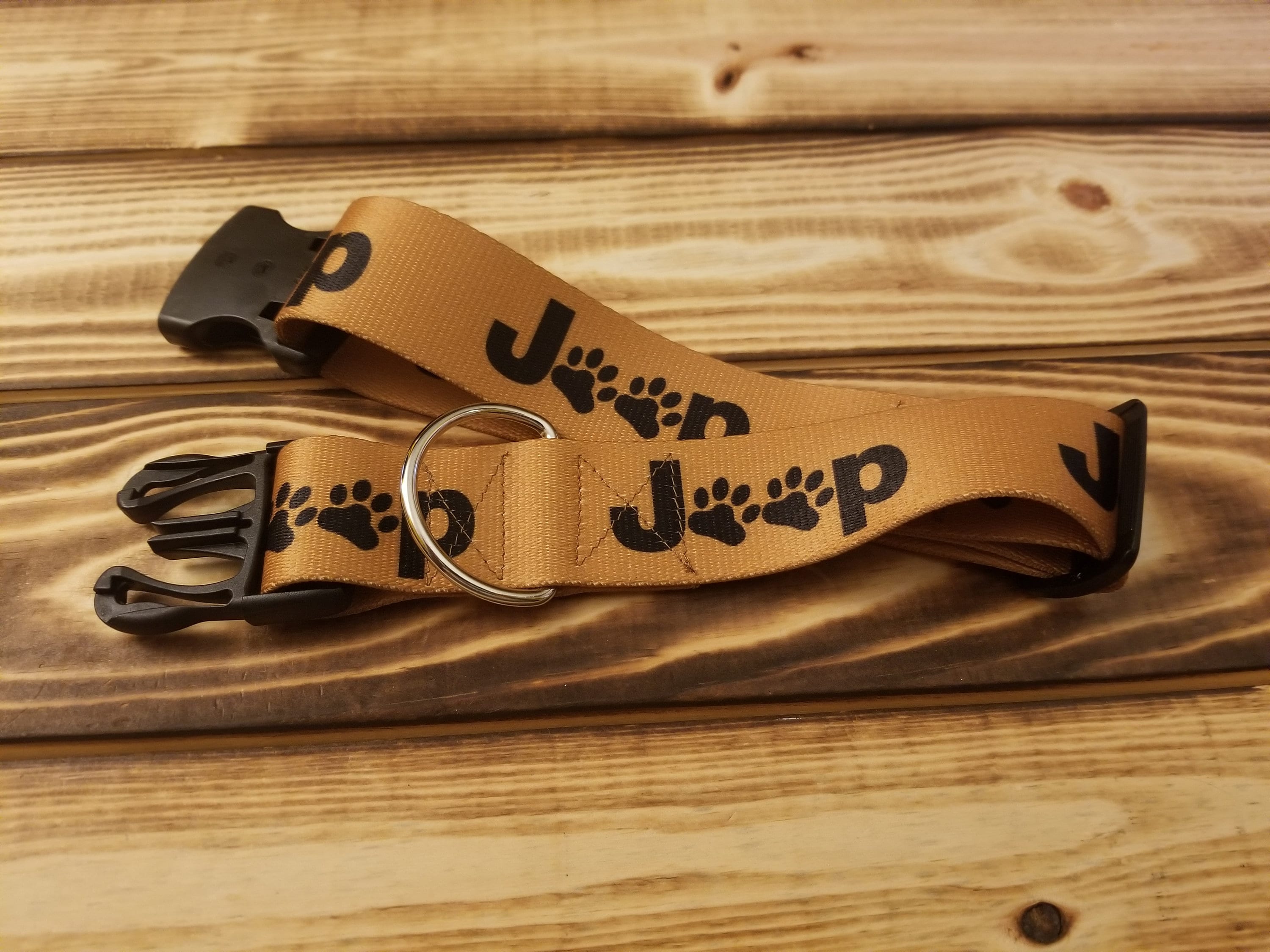 1427 Jeep Dog Collar or Martingale 1.5 Width, Designer Collar, One of a Kind, 1.5 Inch Width
