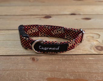 8"-18" Halloween Dog Collar 3/4" Width, Small, Medium, Halloween, Holiday Collar, Tricky or Treat, Spooky Dog, Ghost, Pumpkins, Boo