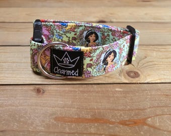 PETITE 10"-18" Dog Collar 1.5" Width, Pet Collar, Medium, Small, Princess Dog Collar, Pink Dog Collar, Girly, Princess