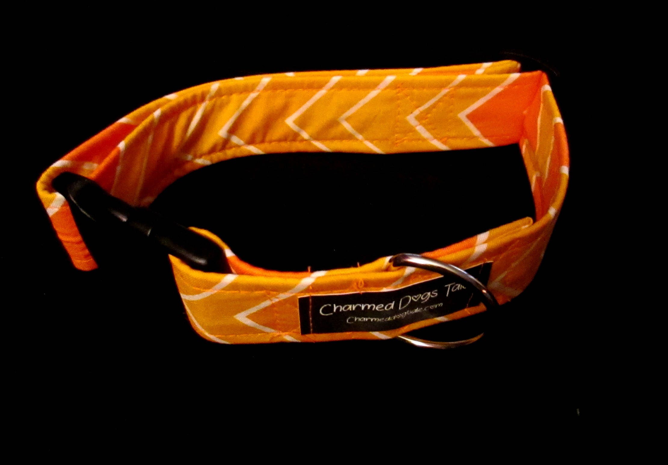 1426 Halloween Dog Collar 1.5 Width, Handmade Dog Collar, Pet