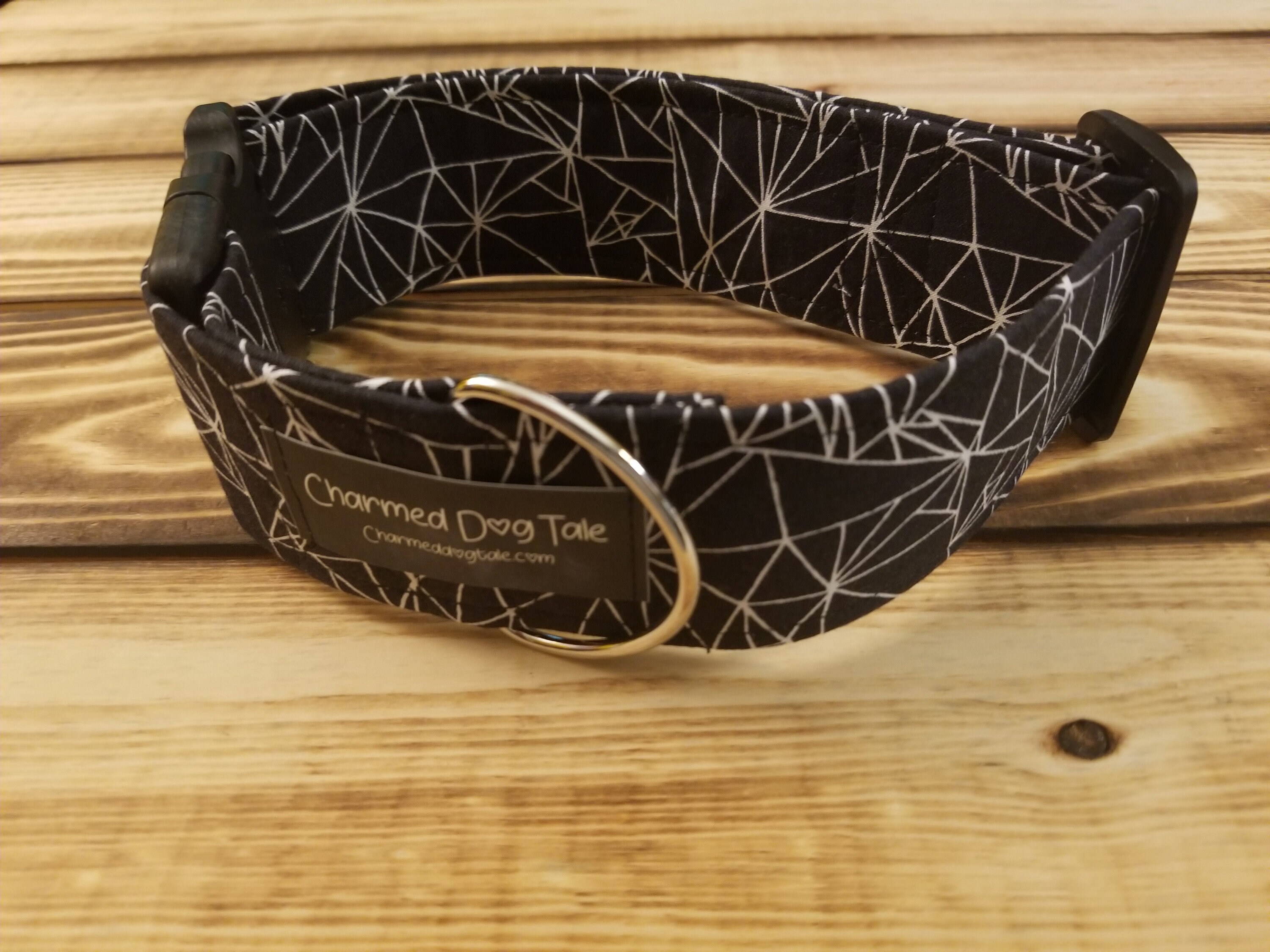 1527 Laser Show Dog Collar 2 Width, Pet Collar, Medium, Large, Dog Accessory, Pet Collar