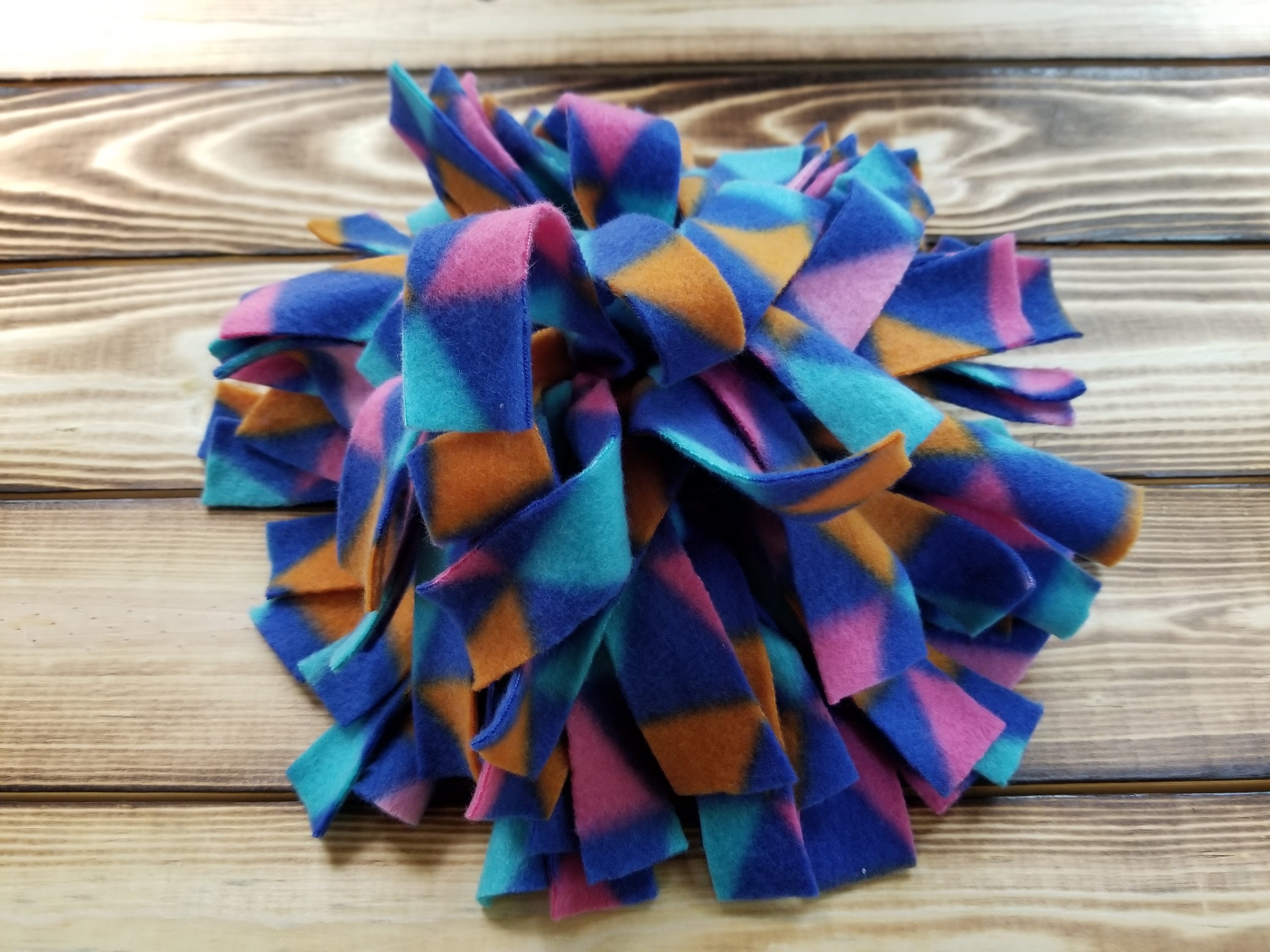 12 Fleece Dog Snuffle Ball, Sniff and Search, Cognitive, Treat Toy