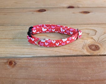 5.5"-10" Breakaway Collar 3/8" Width, Pet Collar, XS, Small, Cat, Tiny Collar, Kittens, Teacup, Breakaway Collar, Colorful