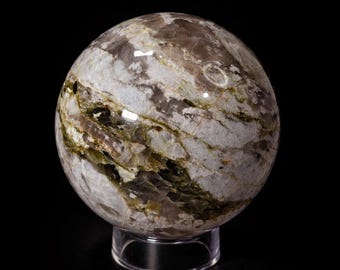Moonstone Sphere, 1lb 9oz, 80mm, Sphere Stand Included